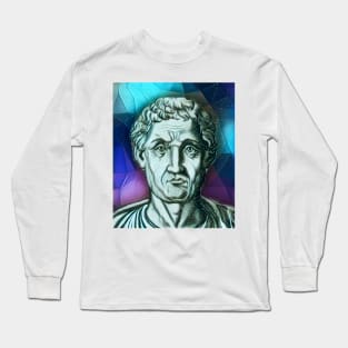 Anicius Manlius Severinus Boethius Portrait | Boethius Artwork 6 Long Sleeve T-Shirt